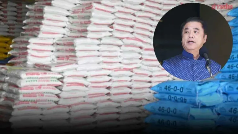 Government Allocates 6 Billion Baht to Distribute Free Organic Fertilizer to Farmers Nationwide, Aims to Cut Production Costs