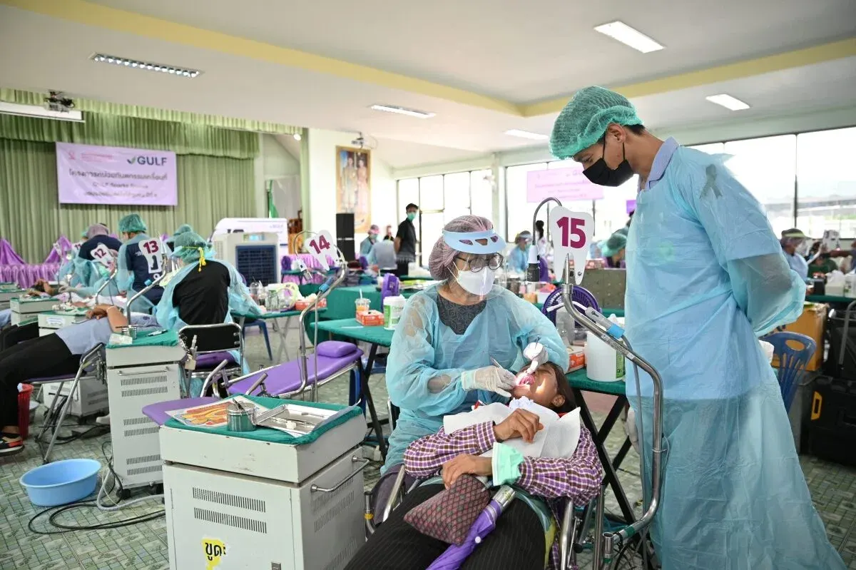 GULF Brings Free Dental Care To Ayutthaya