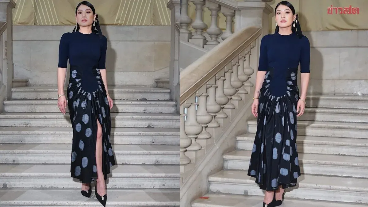 Princess Sirivannavari Wears Thai Silk to Paris Museum