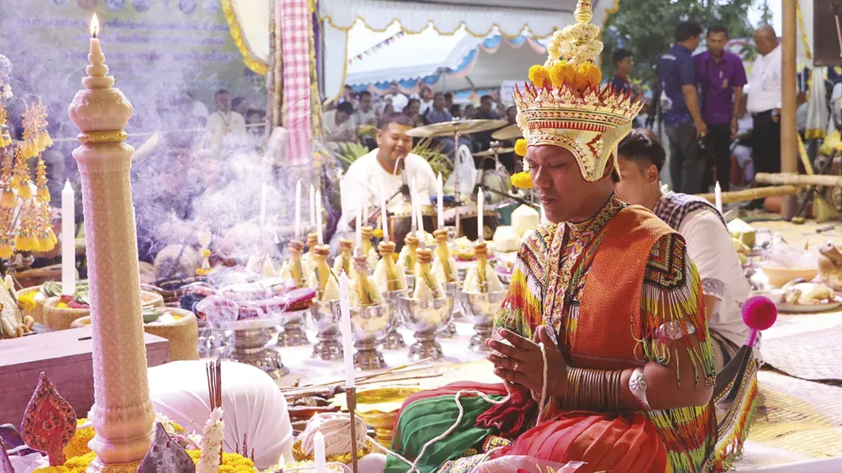 Come Together for the Nora Teacher Ceremony at Wat Tha Khae – Celebrating Southern Thai Performing Arts and Culture