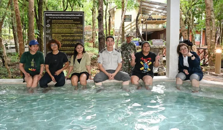 Ranong Spa Promotes Ngao Waterfall Park and Hot Springs