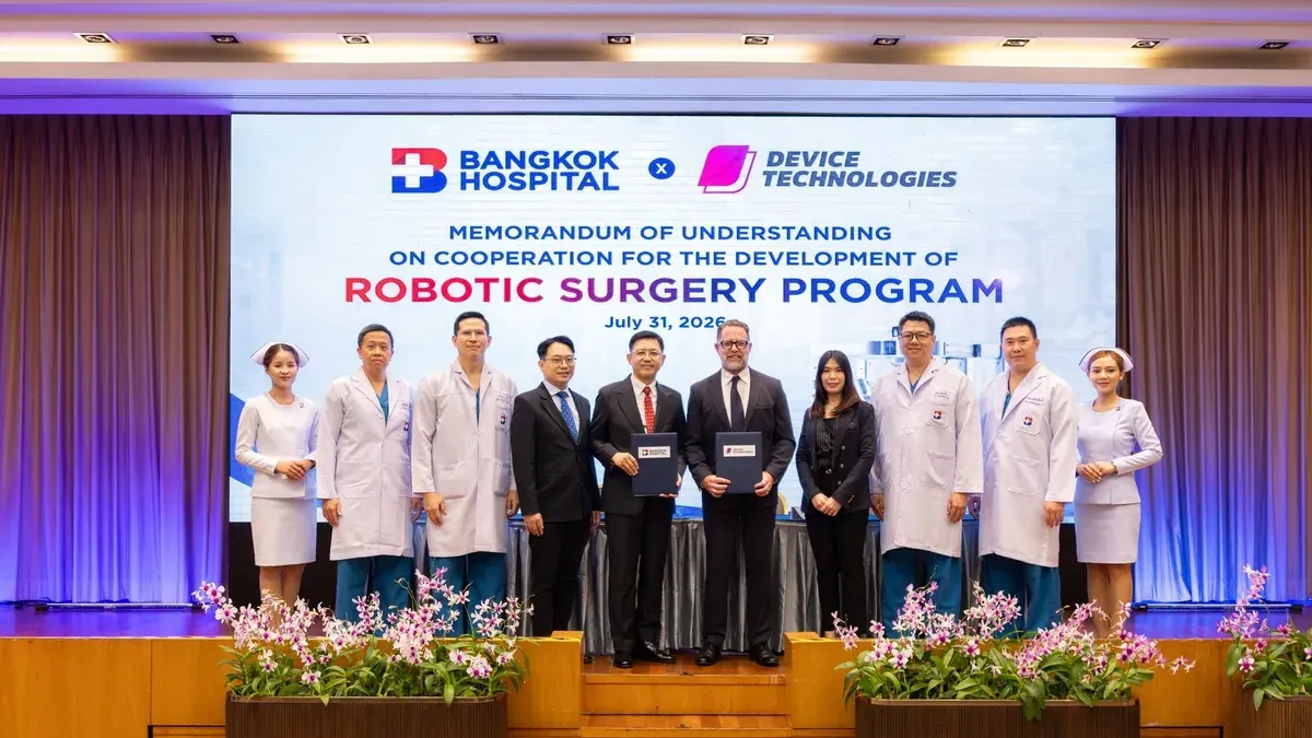 Bangkok Hospital Becomes Asia-Pacific Medical Robot Hub