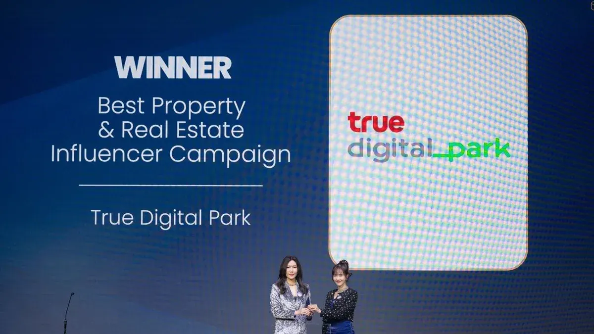 True Digital Park Wins Best Influencer Campaign Award