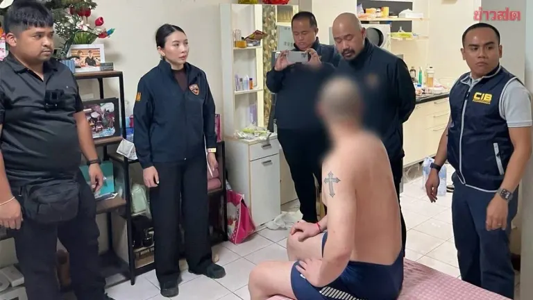 Chinese Crime Boss Arrested in Pattaya for Money Laundering