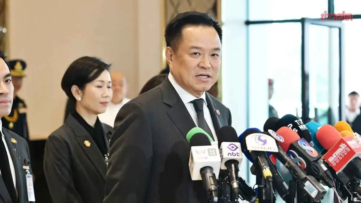 Royal Assent Granted: Anutin Unmoved by Opposition's Constitutional Court Challenge, Counters That Predecessors Also Borrowed Under 'Strong Thailand'