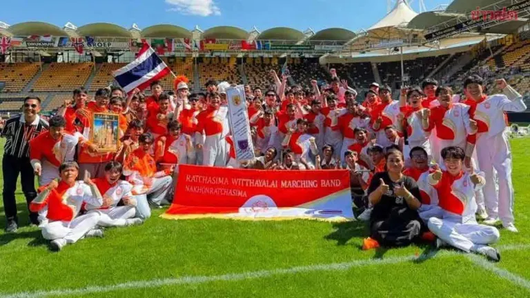Thai Band Wins Gold at World Music Contest