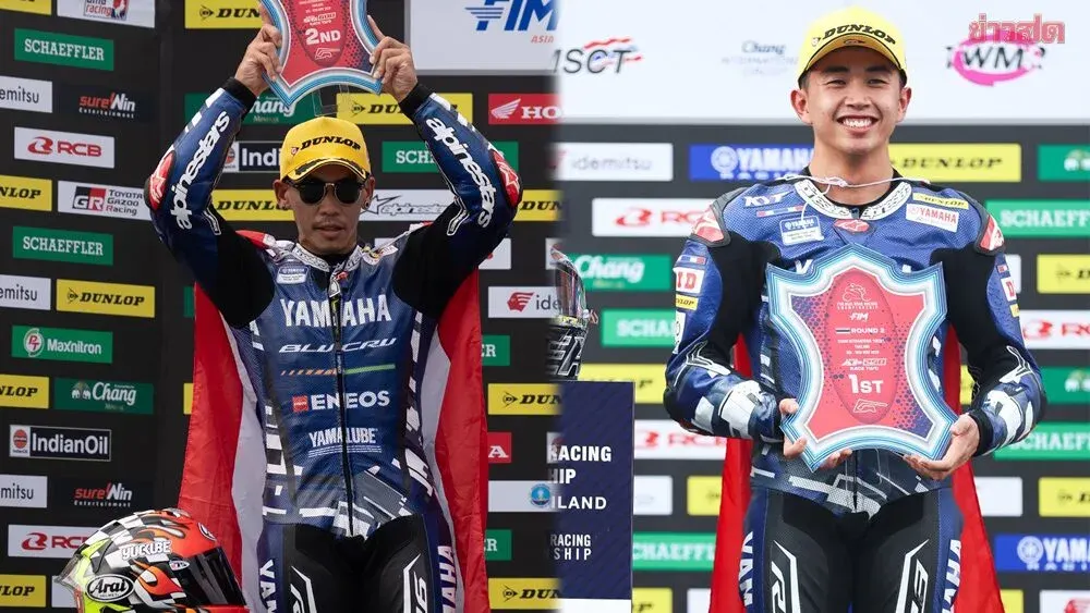 Tee-Idea Claim Podium at Home Race, Yamaha Thailand Racing Team Ready for Asia Championship Round 3 in Japan