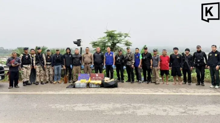 Thai forces seize 1.08 million meth pills near Mekong River