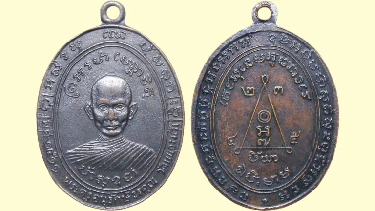Revered Monk Creates Iconic Amulets From Thai Temples