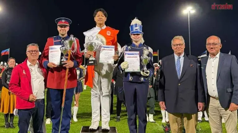 Thai School Band Wins Two International Music Contests in Germany