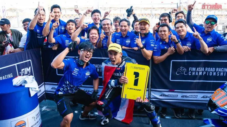 Thai Yamaha Riders Sweep Mandalika: Tee and Idea Win Championship Races