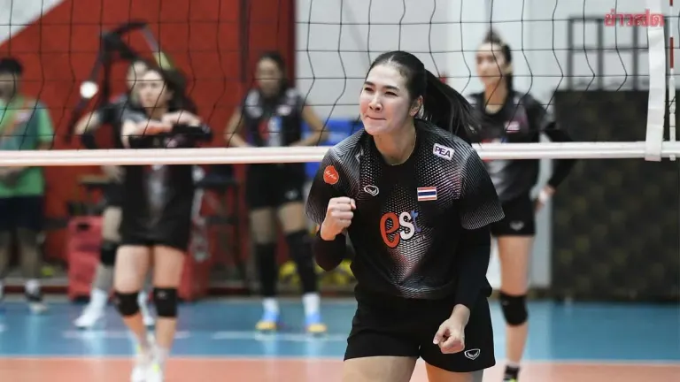 Coach Oat Reveals Thai Women's Volleyball Full Squad in Serbia Preparation Drills; Omsorn Serves Hardest at 90 km/h
