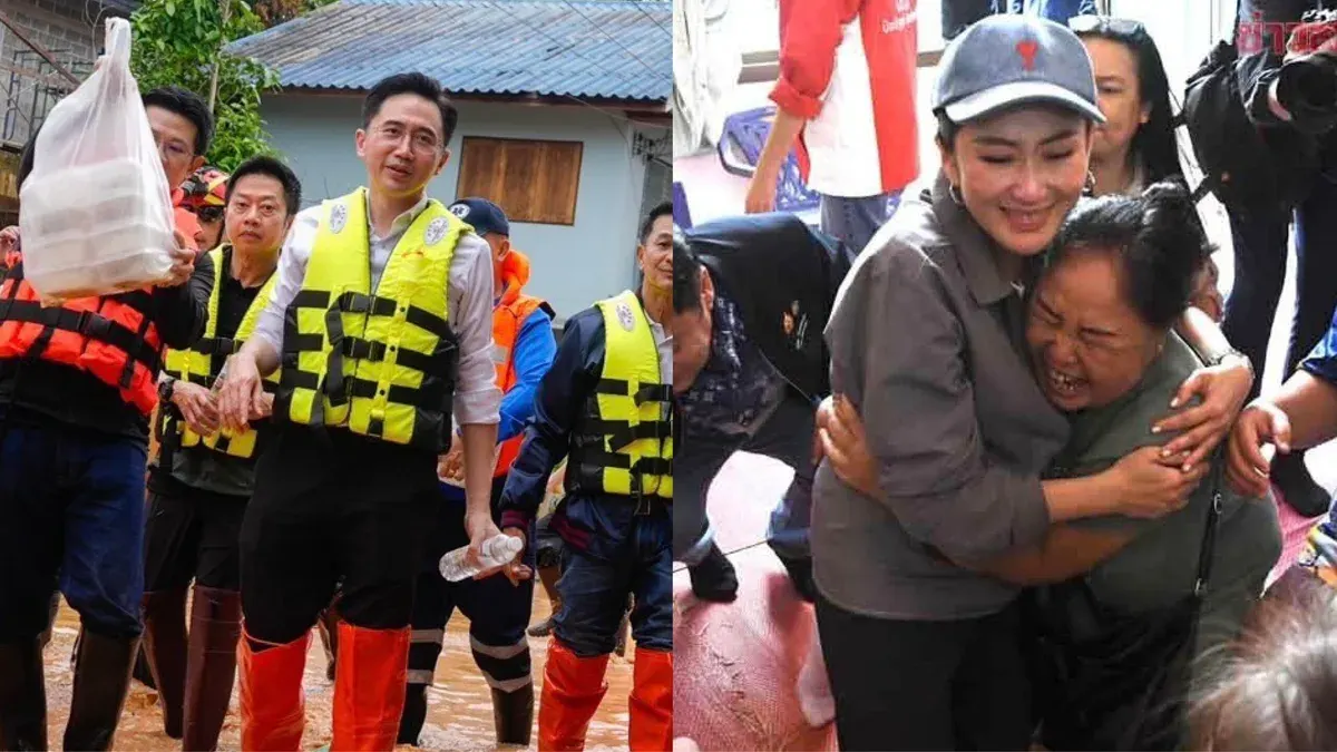Pheu Thai Mobilizes as Northern Floods Hit Nan Province