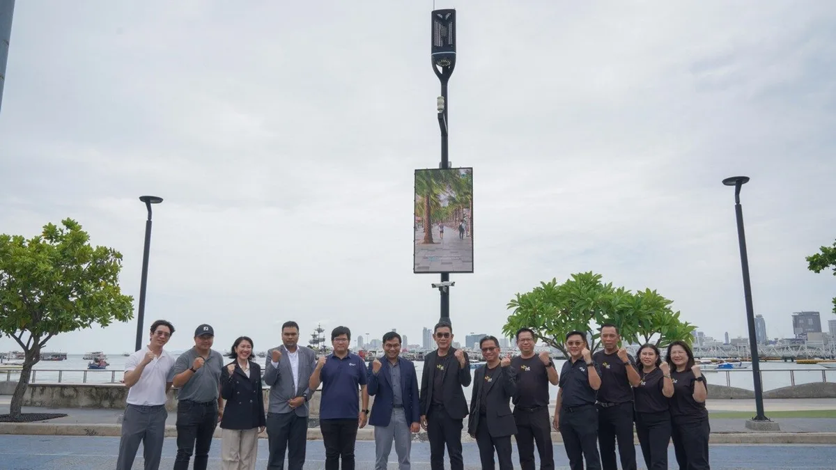 NT and Security Pitch Launch Pattaya Smart Pole Network