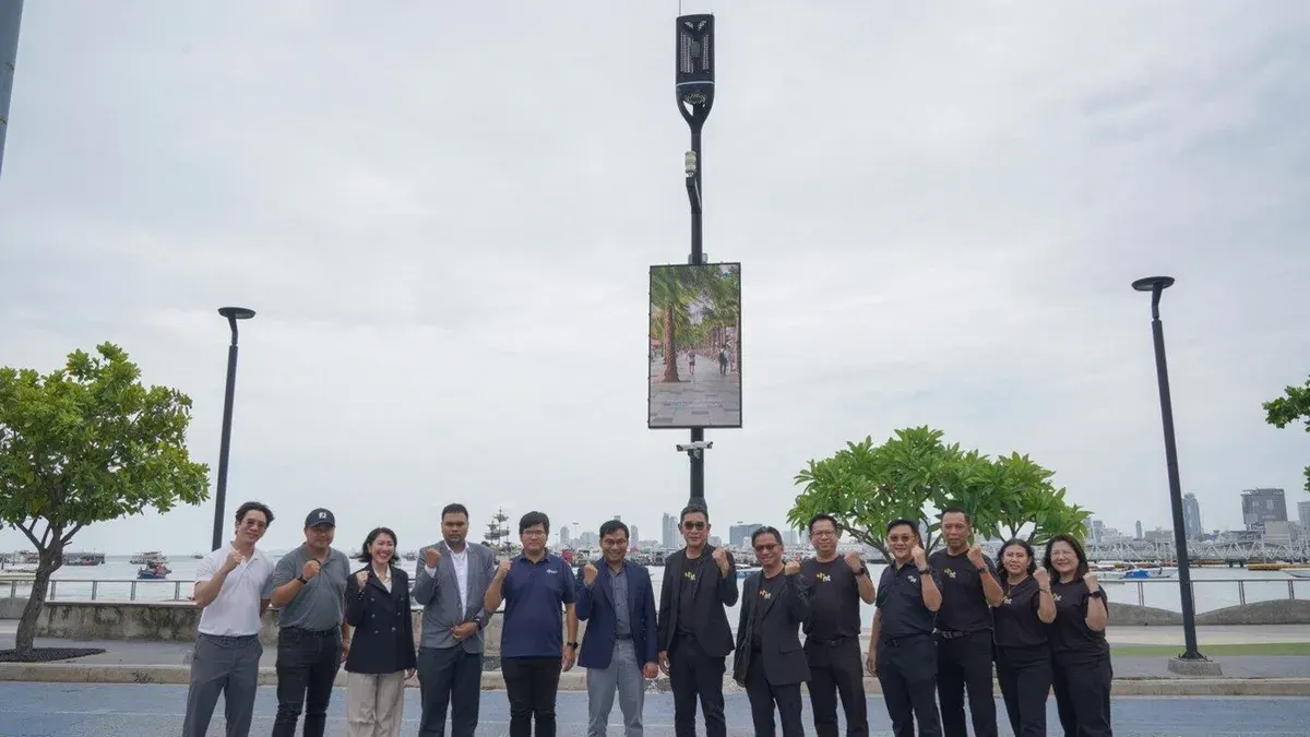 NT and Security Pitch Launch Pattaya Smart Pole Network
