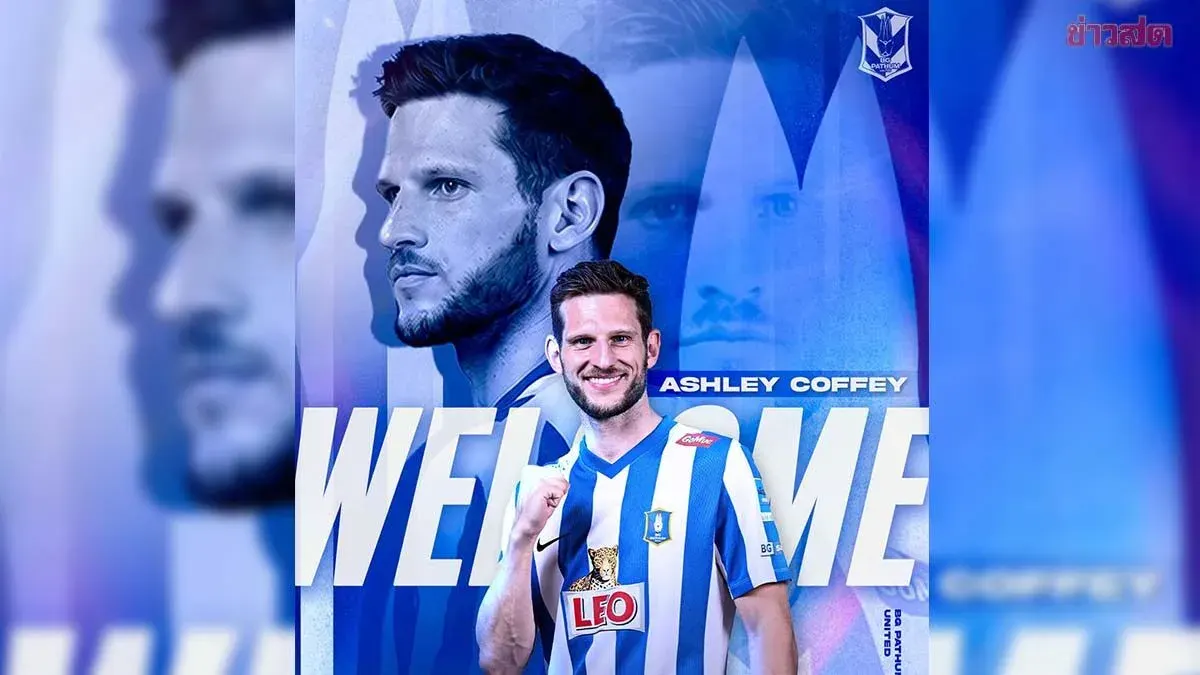 BG Pathum Signs English Striker Ashley Coffey for 2026/27 Season