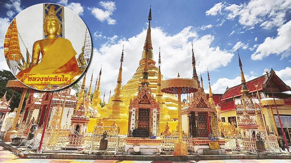 Sacred Buddha Image Attracts Devotees Seeking Swift Blessings