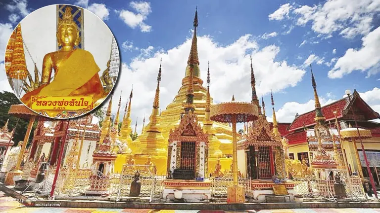 Sacred Buddha Image Attracts Devotees Seeking Swift Blessings