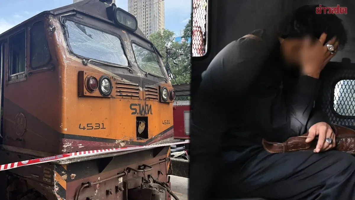 Thai Railway Authority Reveals Train Driver Tested Positive for Methamphetamine and Cannabis; Further Mechanic Questioning Underway as Black Box Results Released