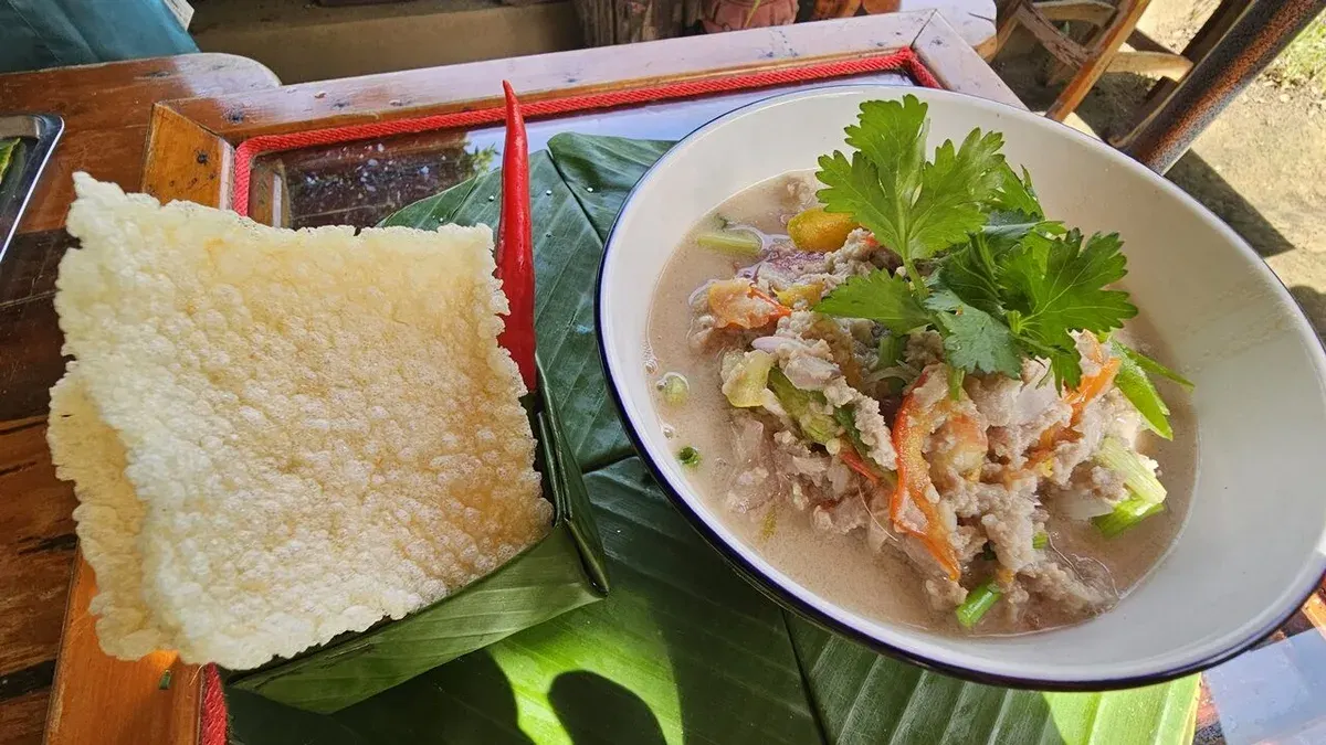 Kamphaeng Phet Preserves Traditional Shan Pork Dish