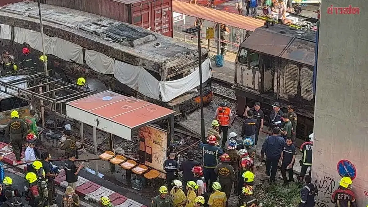 Police Chief Points to Bus Negligence, Clear CCTV Footage Shows Vehicle Straddling Railway Tracks, Urgent Questioning of Crossing Guard Underway