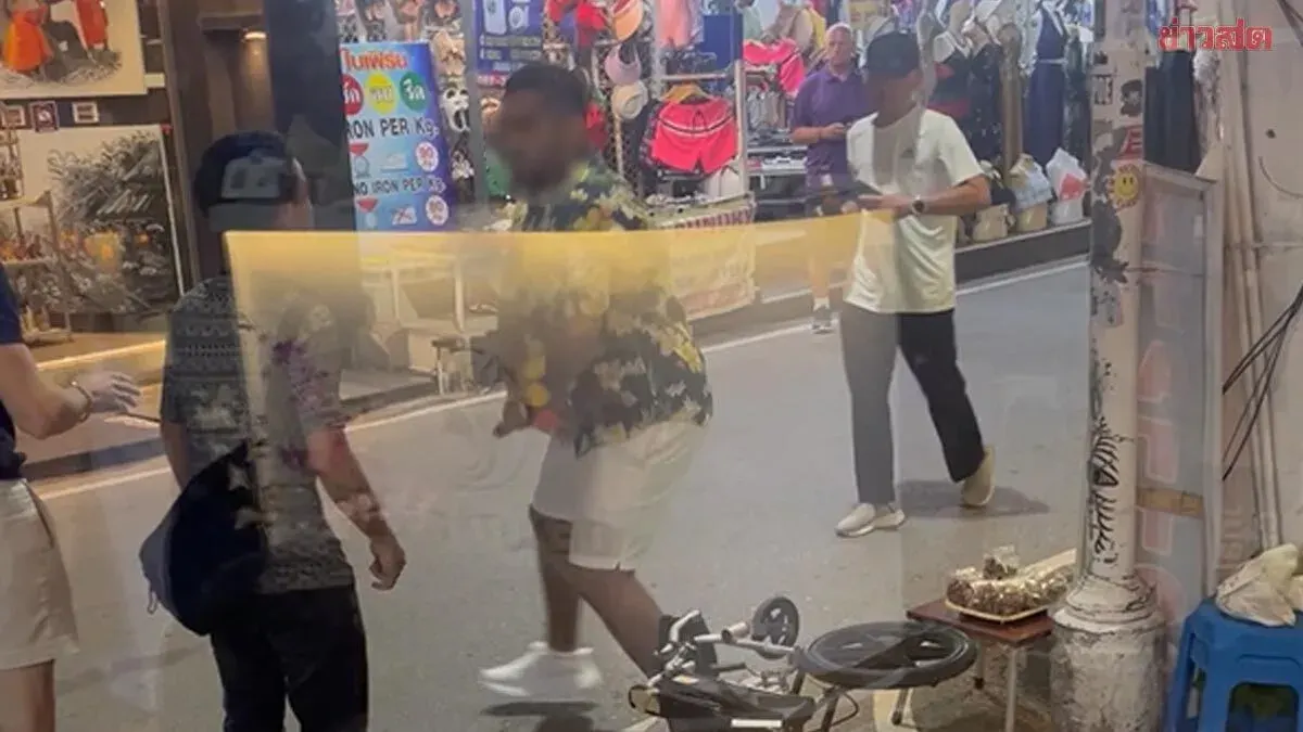 Foreign National Arrested After Attacking Beachgoers, Disabled Woman in Hua Hin
