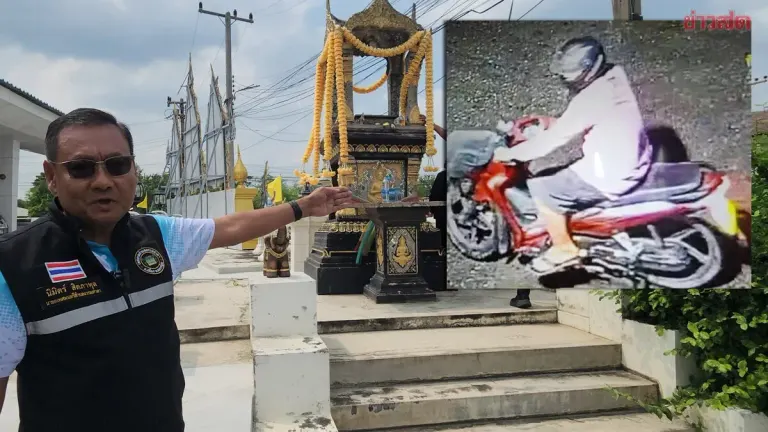 Thieves Steal Brahma Statue From Municipality In Under A Minute