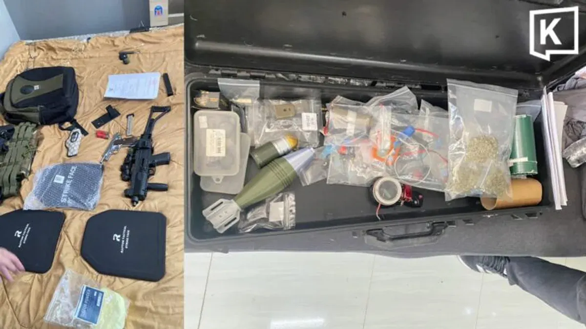 Bangkok Police Arrest Man Over Illegal Guns, Explosive Parts