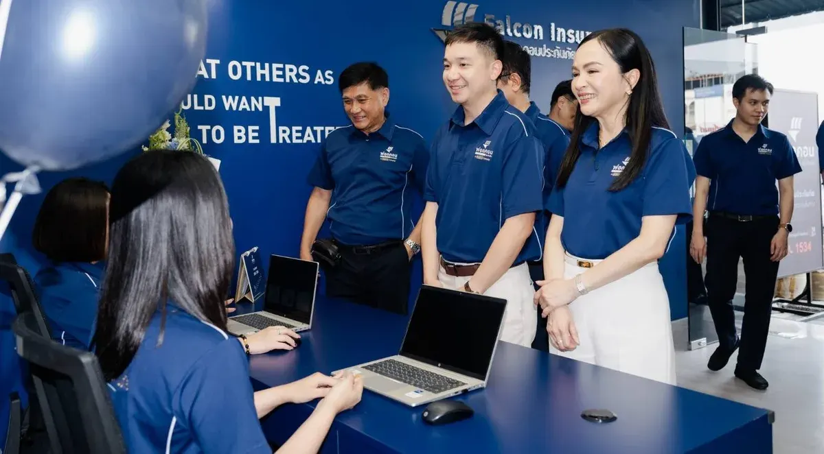 Falcon Insurance Marks Thai New Year with Auspicious Opening of 6th Branch in Nakhon Sawan