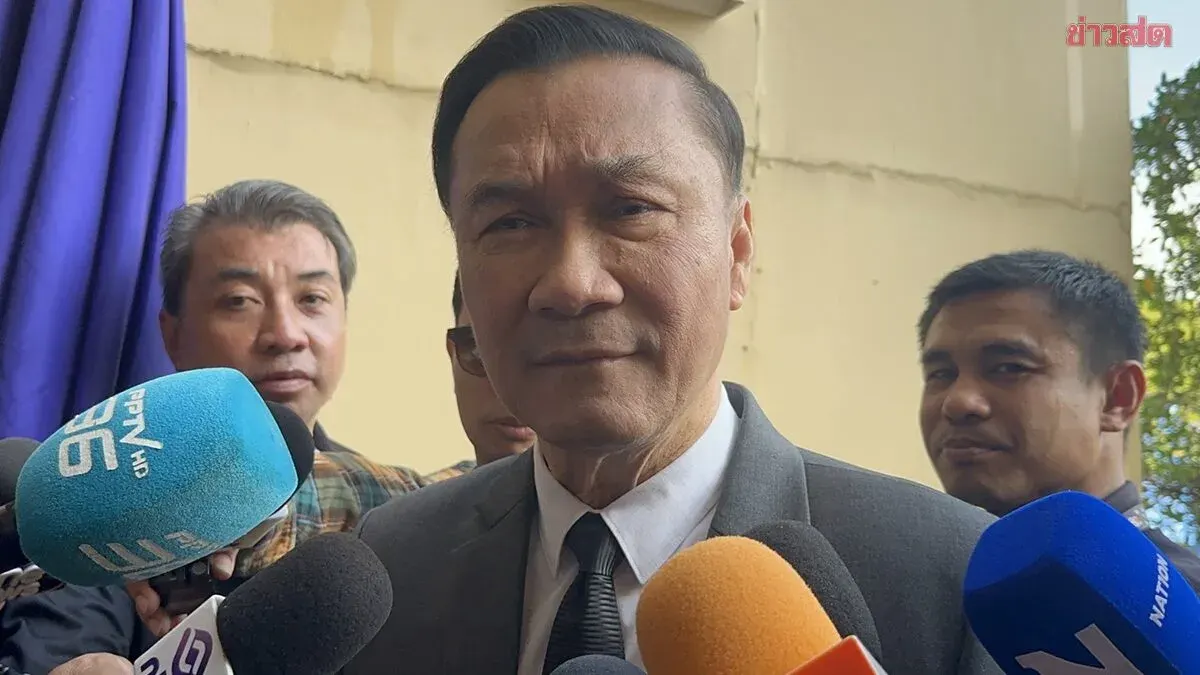 Deputy PM Says Anutin-Thamanat Meal Is Normal, Denies Political Moves