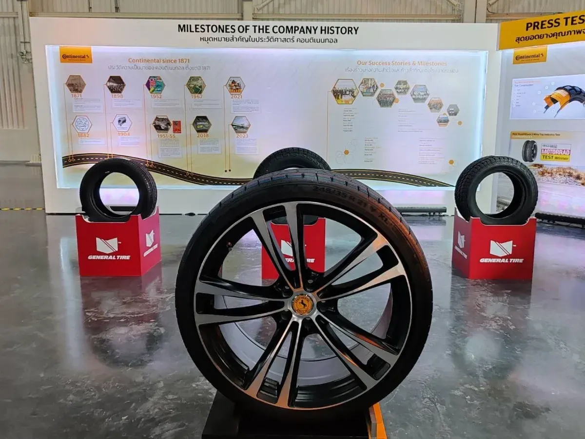 Continental Invests 13 Billion Baht to Open Phase Two Tire Factory, Positioning Thailand as Premium Manufacturing Hub