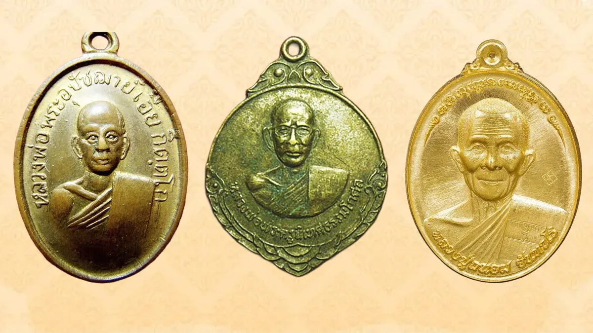 Around the Monastic World – Luang Pu Thin's Amulet Coins