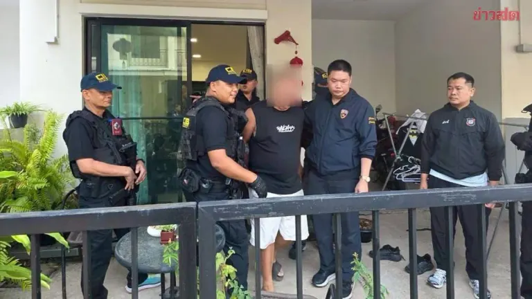 Australian International Criminal Arrested in Khon Kaen Safe House