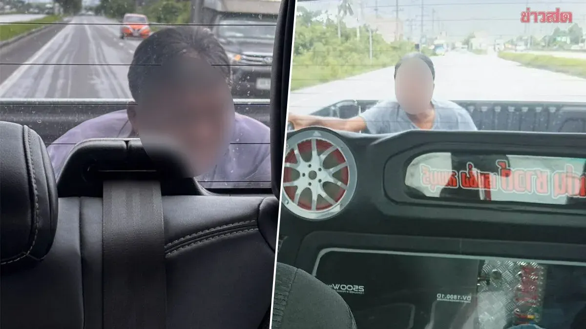 Woman Exposes Man's Repeat Hitchhike Scam in Samut Sakhon