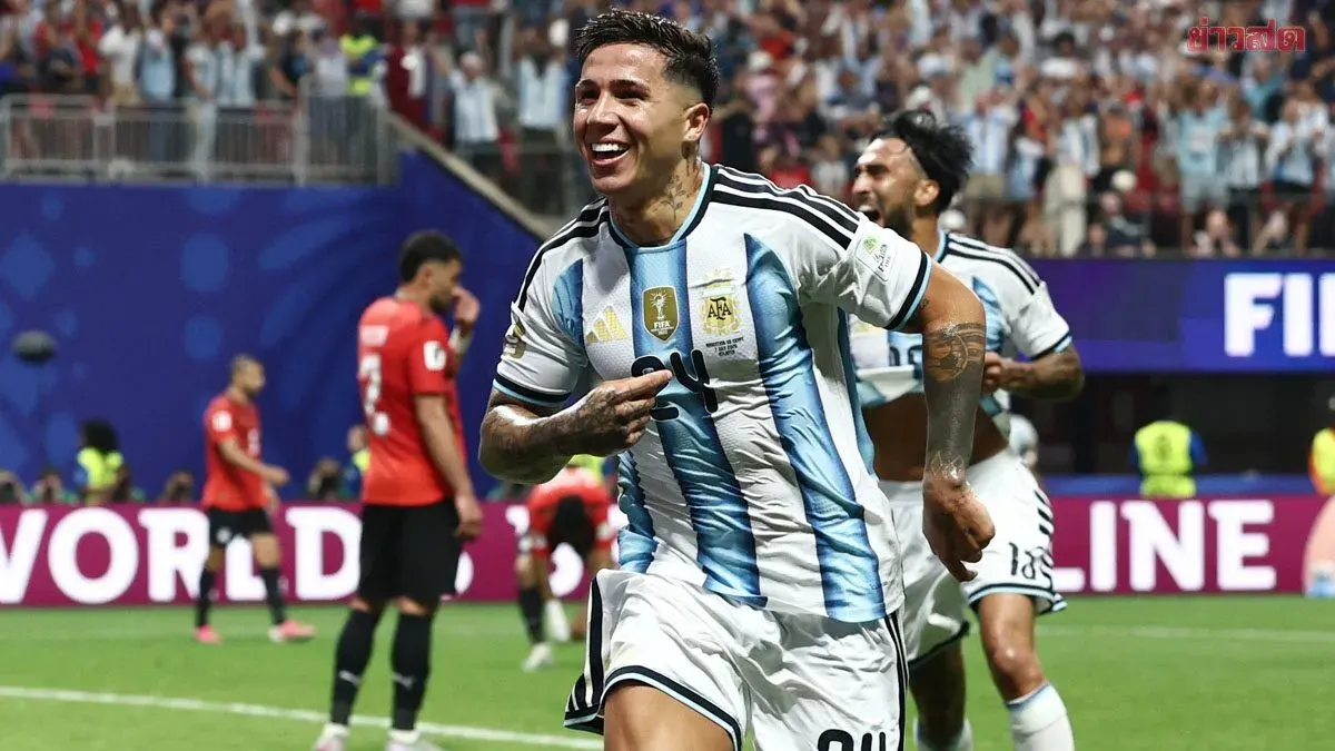 Enzo Fernández Breaks 3-Year Goal Drought In World Cup