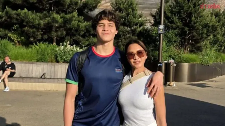 Actress Celebrates Son's Selection For Asian Games Swimming Team