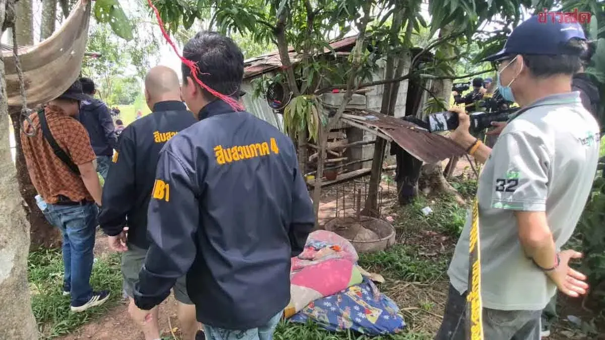 Murder Suspect Detained After Gruesome Death in Udon Thani