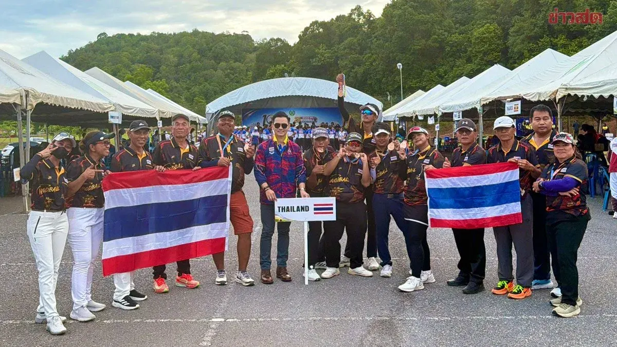 Thailand Woodball Team Wins 2 Gold, 3 Bronze at World Championship