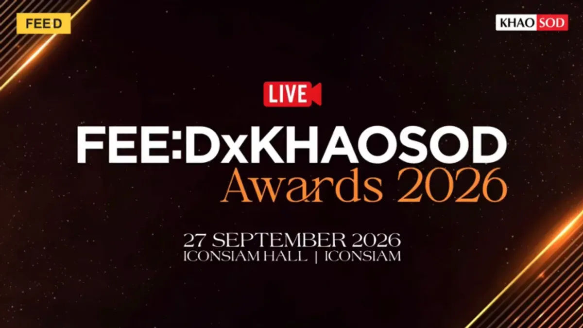 Feed x Khaosod Awards 2026 Honours Thai Film and TV Stars