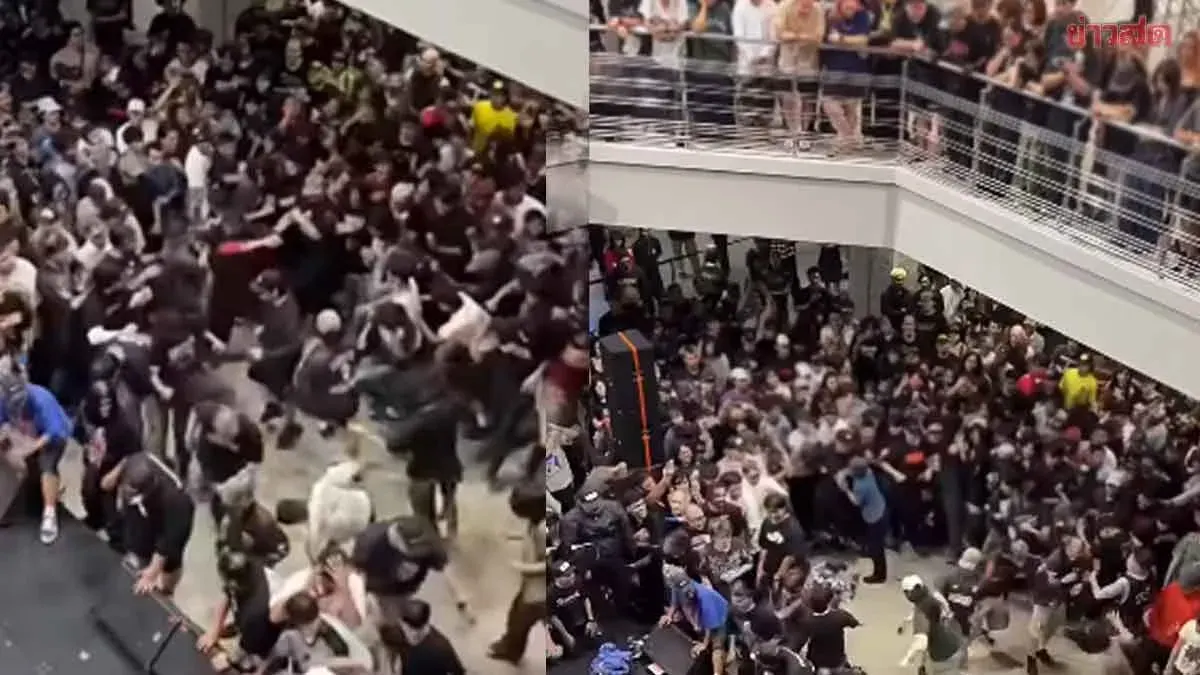 Teenager Jumps From Second-Floor Platform At Metal Concert