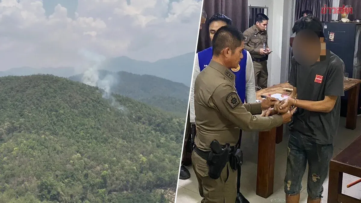 Drone Tracks Down Man Who Set Forest Fire; Followed Him Home. Suspect Confesses to Burning Forest for Honey