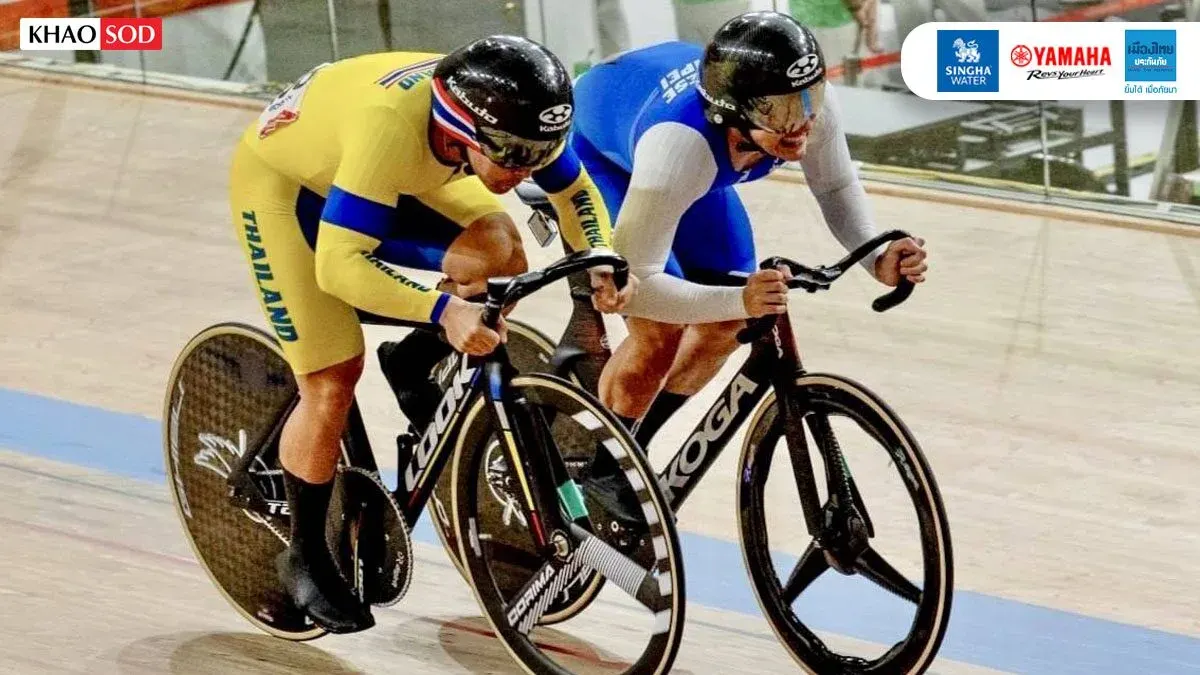 Thai Cyclist Falls, Misses Bronze in Asian Games Sprint