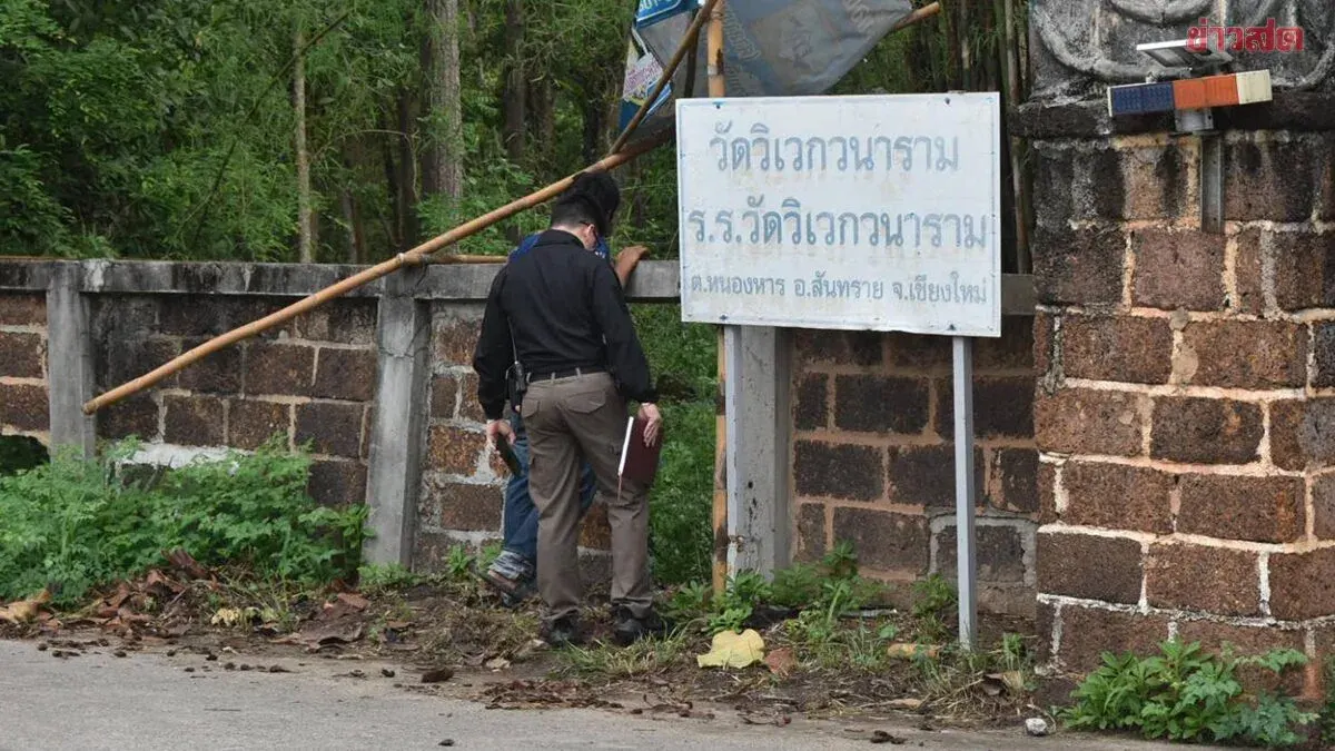 51-Year-Old Man Dies After Motorcycle Crashes Through Temple Wall, Body Found at Gate