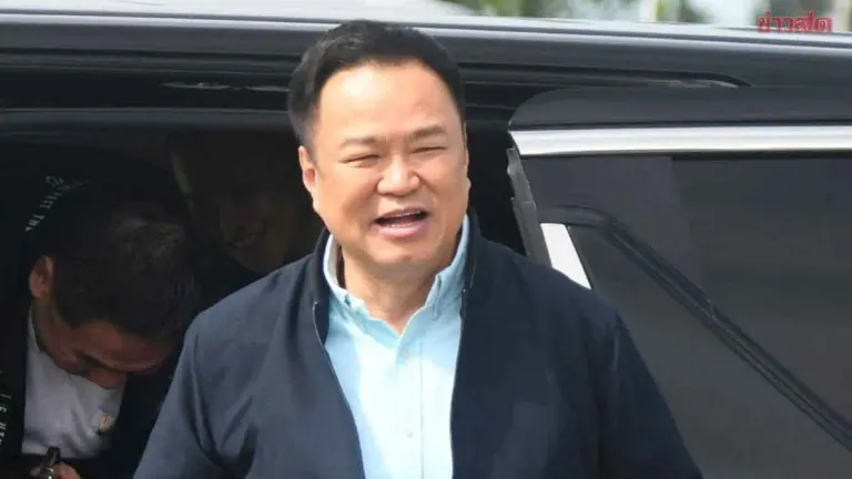 PM Anutin Visits Suphan Buri, Thanks Four MPs