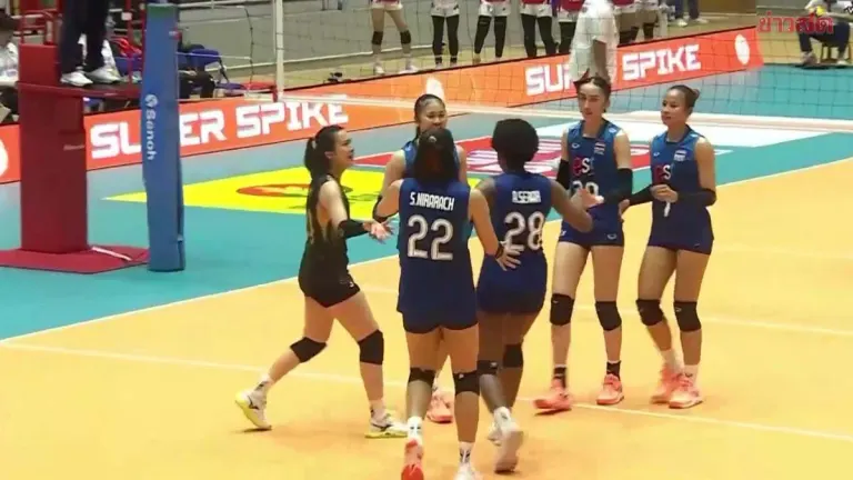 Thai Volleyball Wins SEA V Cup Opener Against Indonesia