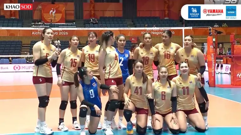 Thai Women's Volleyball Team Beats Indonesia, Advances to Semifinals
