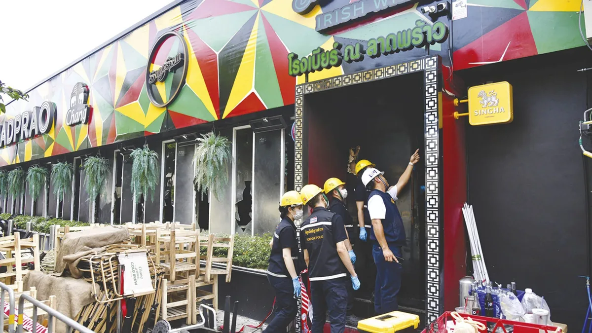 Thailand Must Tighten Safety Laws After Deadly Bar Fire