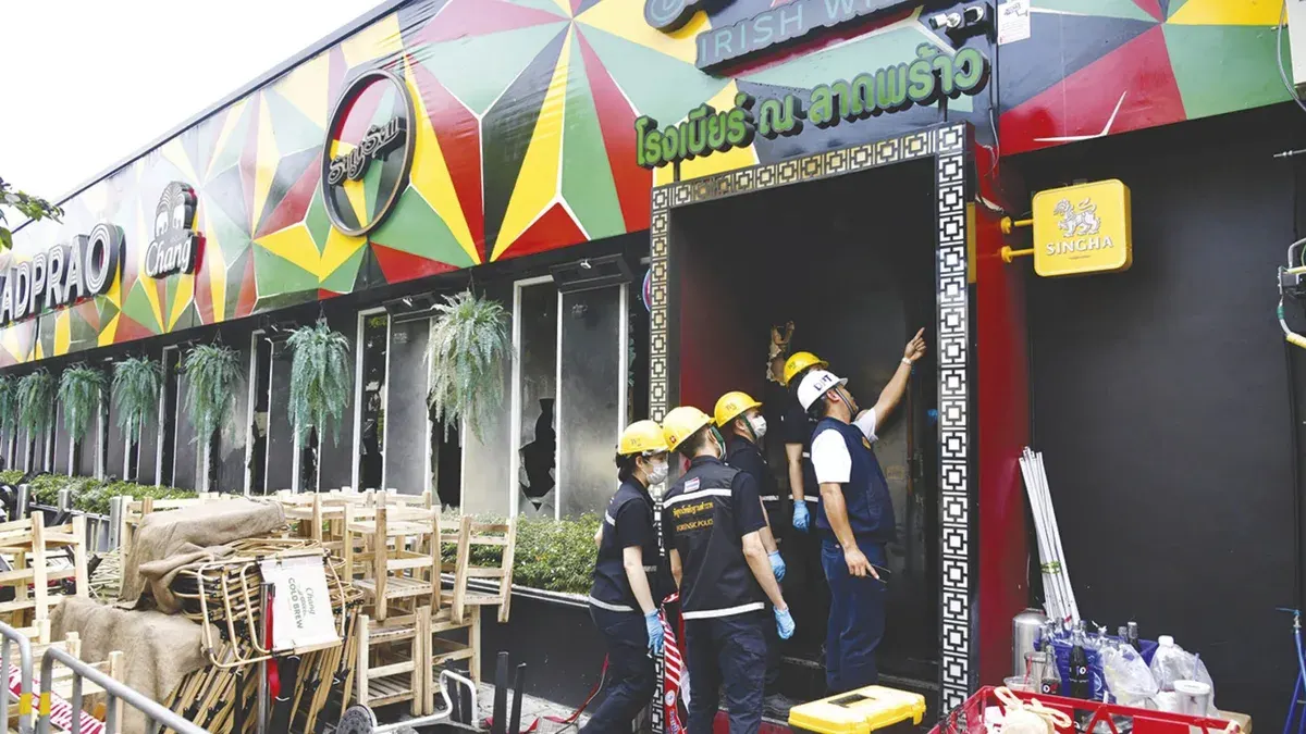 Thailand Must Tighten Safety Laws After Deadly Bar Fire