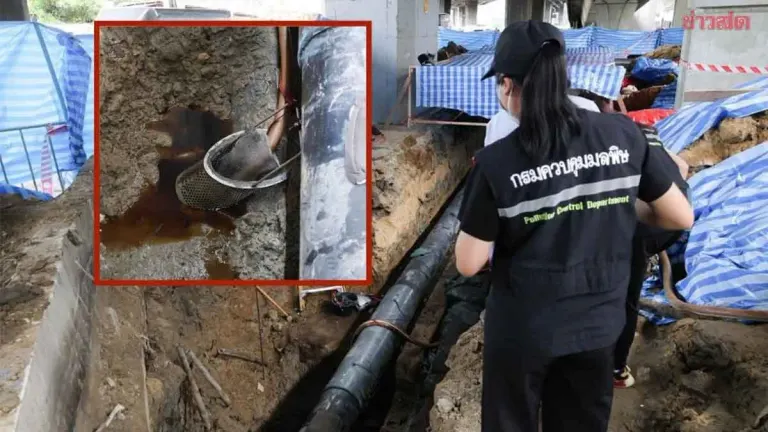 Authorities Probe Oil Leak on Bangkok Pipeline