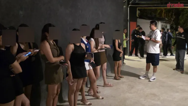 Police Raid Bangkok Restaurant, Arrest Six Illegal Foreign Workers